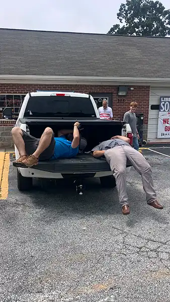 Installing Lock on Truck Bed